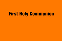 first holy commnunion