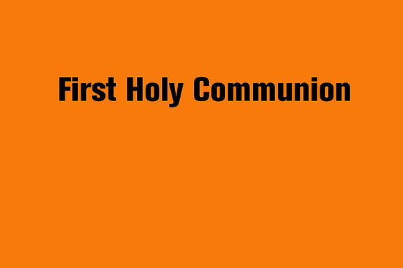 first holy commnunion